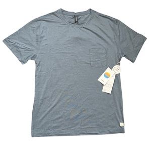 Vuori NWT Tradewind Performance Cloud Heather Tee